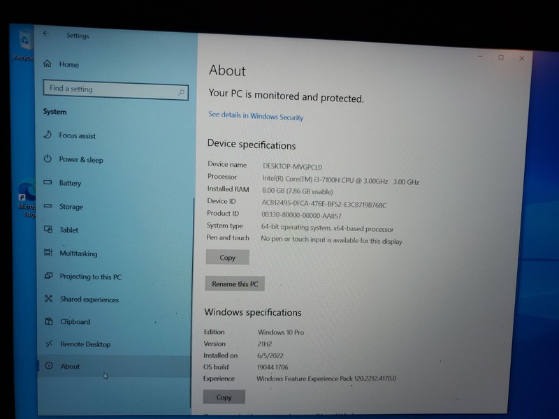 Dell XPS 15-9560 15" Intel Core i3 7th gen 8Gb RAM 500GB, 32gb hd gallery
