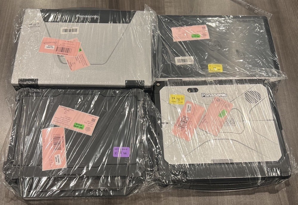 Lot of 125 Mixed Laptops Dell,Panasonic,Samsung And More.